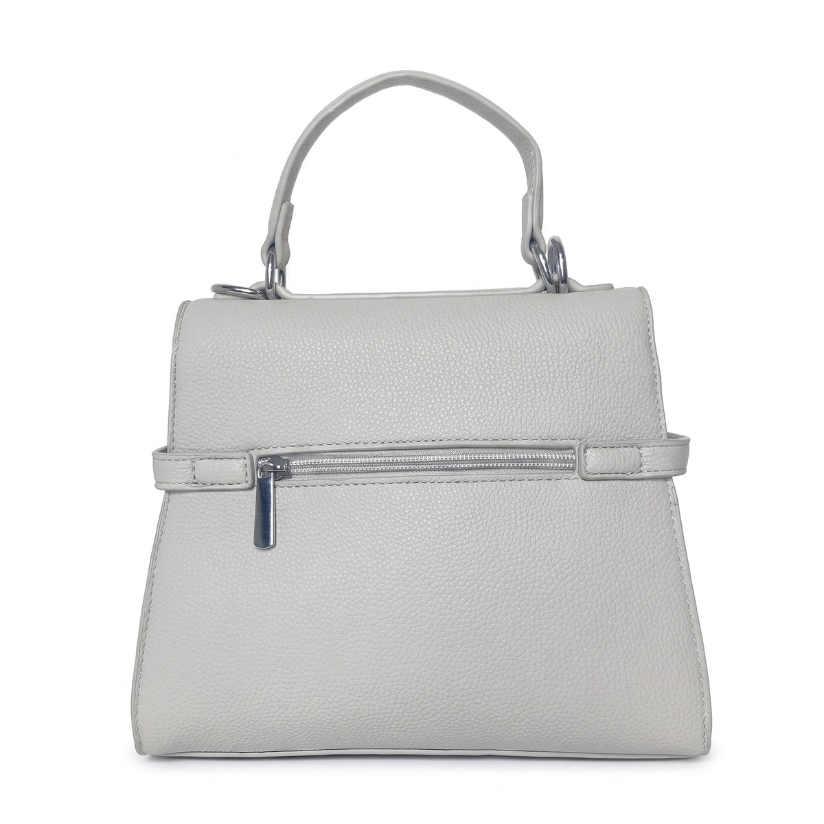 Borsa in Ecopelle Grigio - Stile Donna - Catania