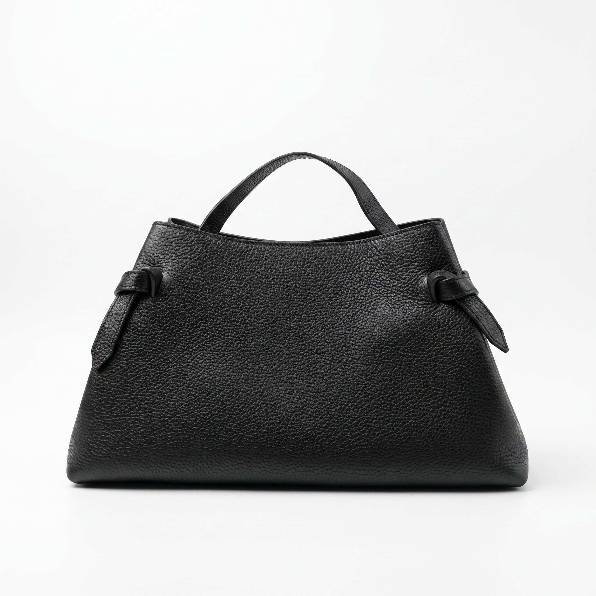 Borsa Livia in Vera Pelle – Disco Oro e Tracolla Regolabile - Stile Donna Bags