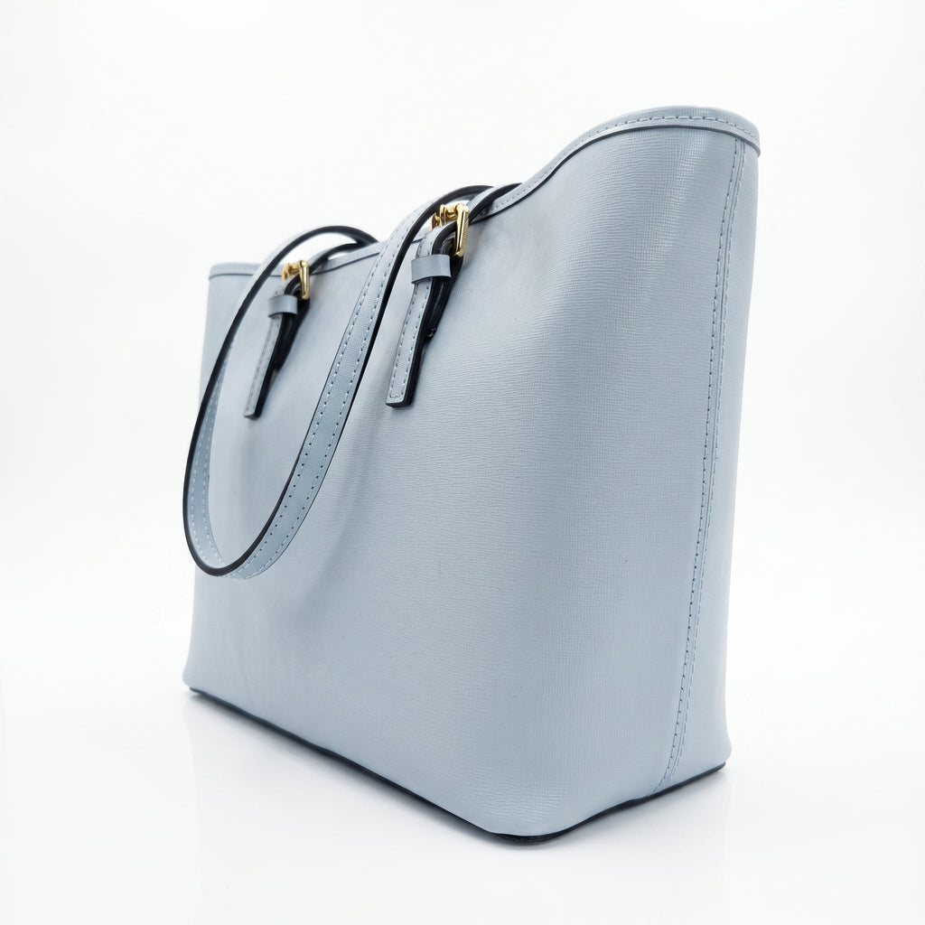 Borsa Serena Shopper in Vera Pelle Saffiano con Tasca Interna – Stile Donna Bags - Stile Donna Bags