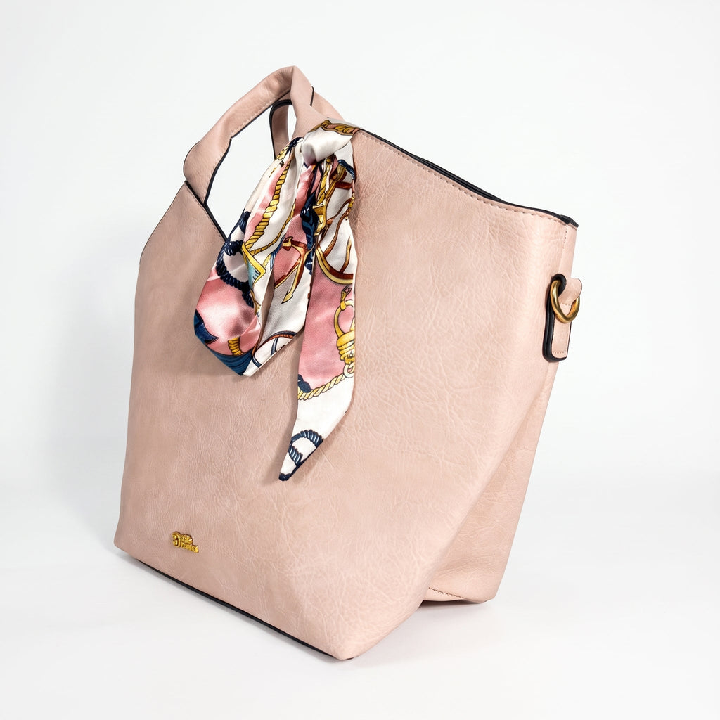 Borsa Tote in Ecopelle Rosa - Stile Donna - Catania