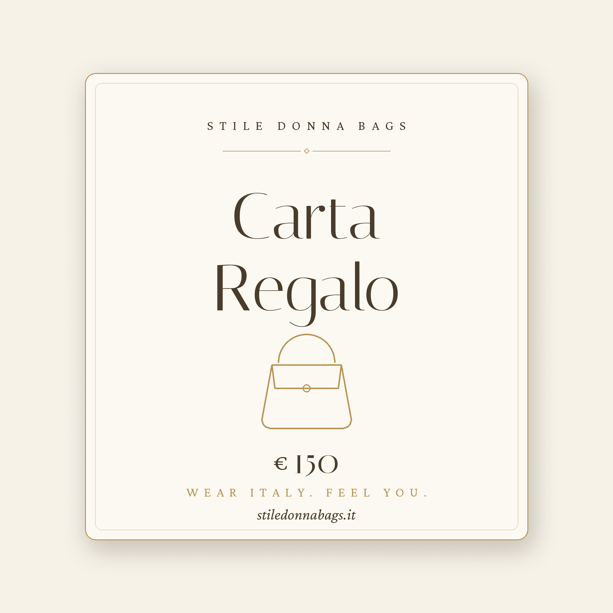 Carta Regalo Stile Donna Bags - Stile Donna Bags