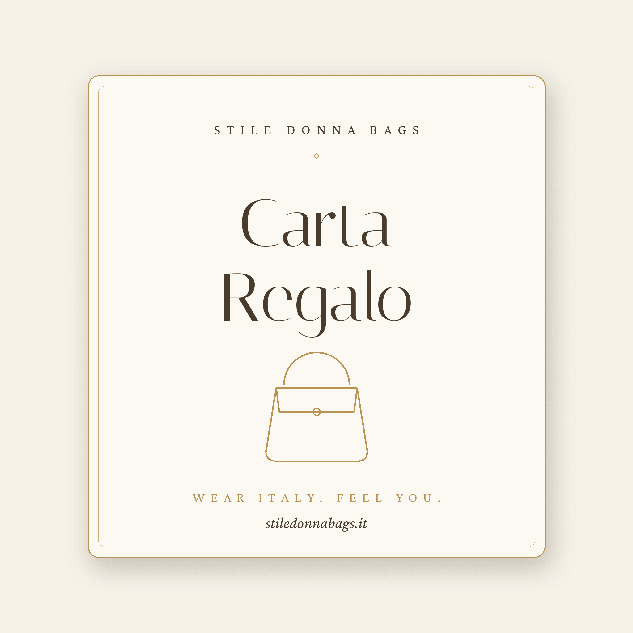 Carta Regalo Stile Donna Bags - Stile Donna Bags
