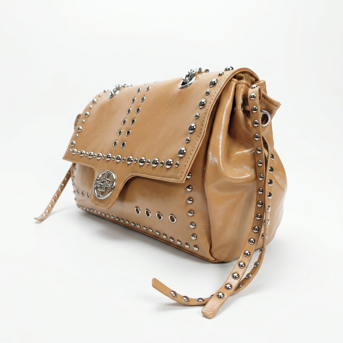Stile Donna Bags - Rock Star Borsa a Patta con Borchie