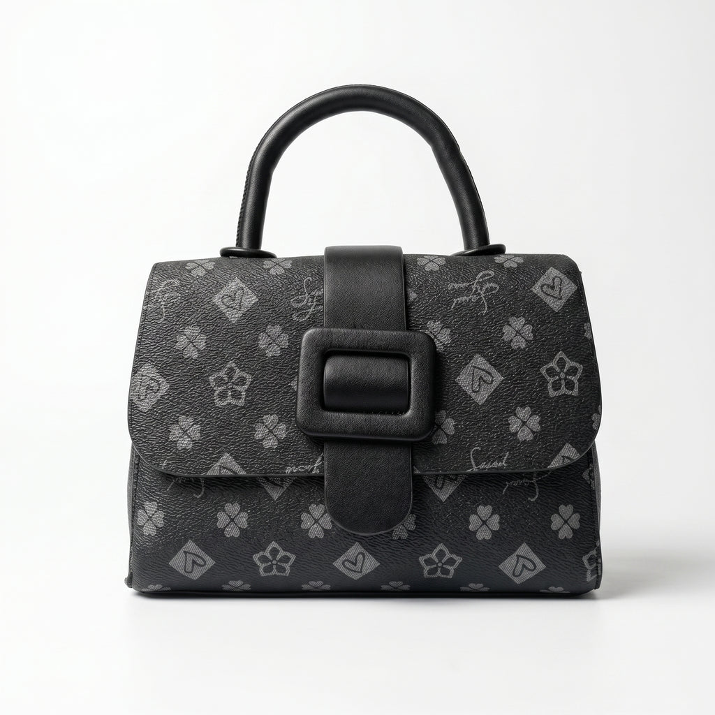 Sweet Years Mini Borsa a Tracolla in Ecopelle con Stampa Floreale - Stile Donna Bags