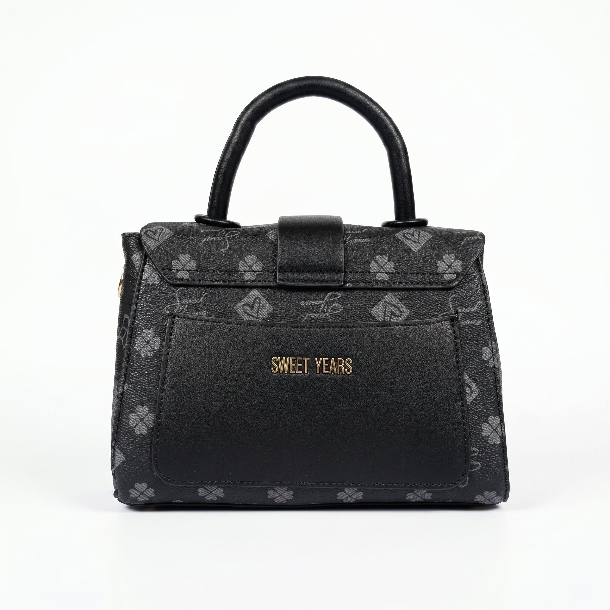 Sweet Years Mini Borsa a Tracolla in Ecopelle con Stampa Floreale - Stile Donna Bags