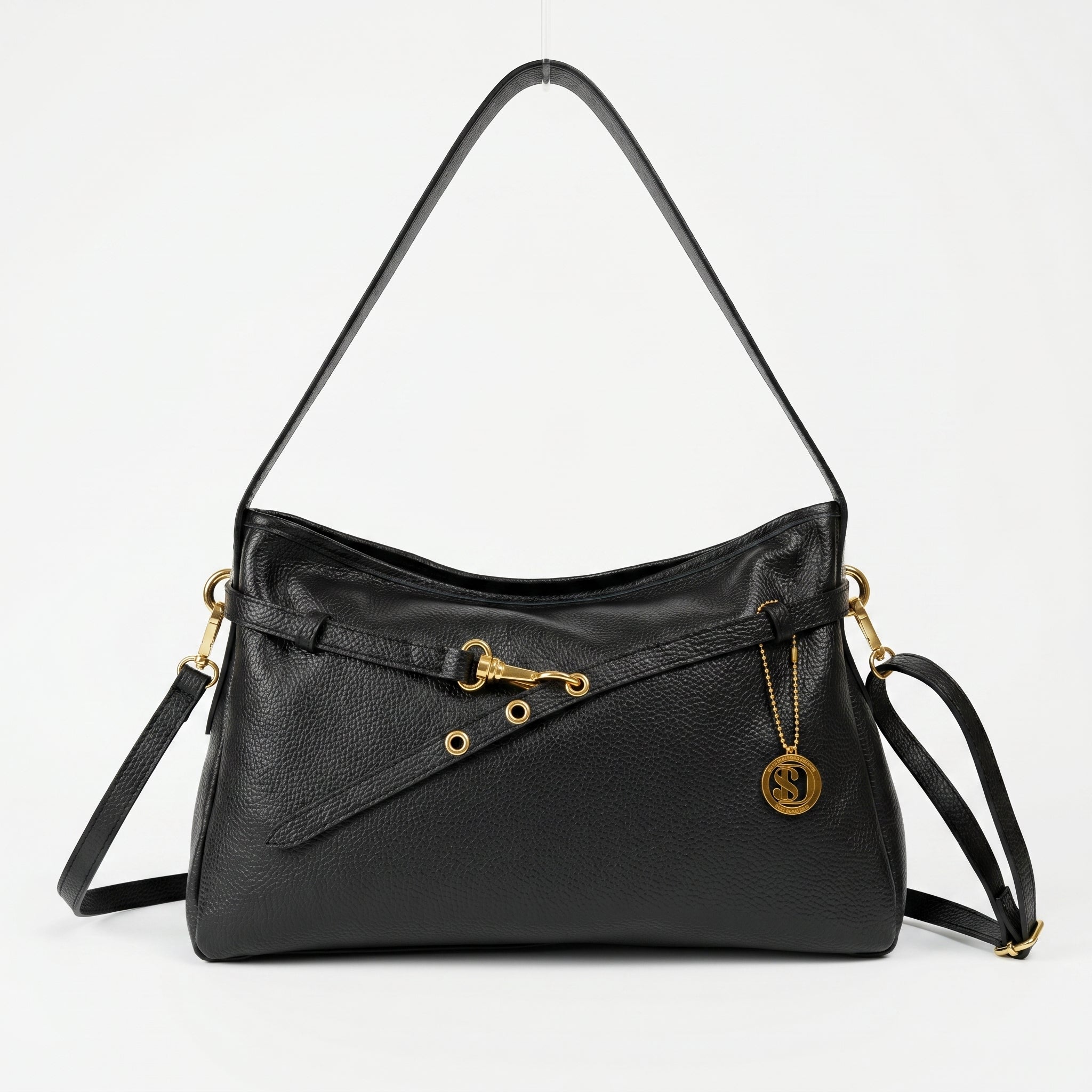 Allicia Borsa a Tracolla in Vera Pelle Made in Italy - Stile Donna Bags