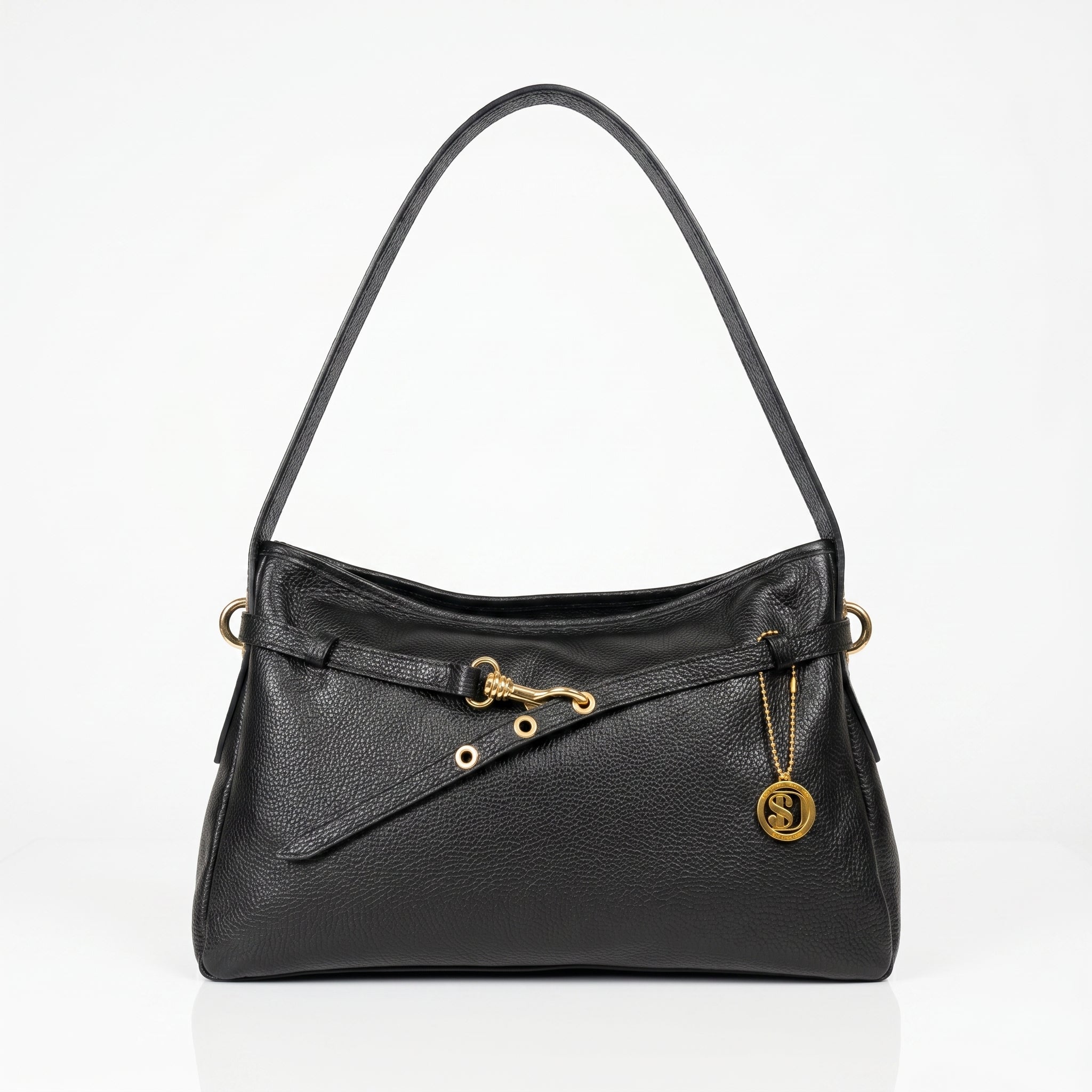 Allicia Borsa a Tracolla in Vera Pelle Made in Italy - Stile Donna Bags