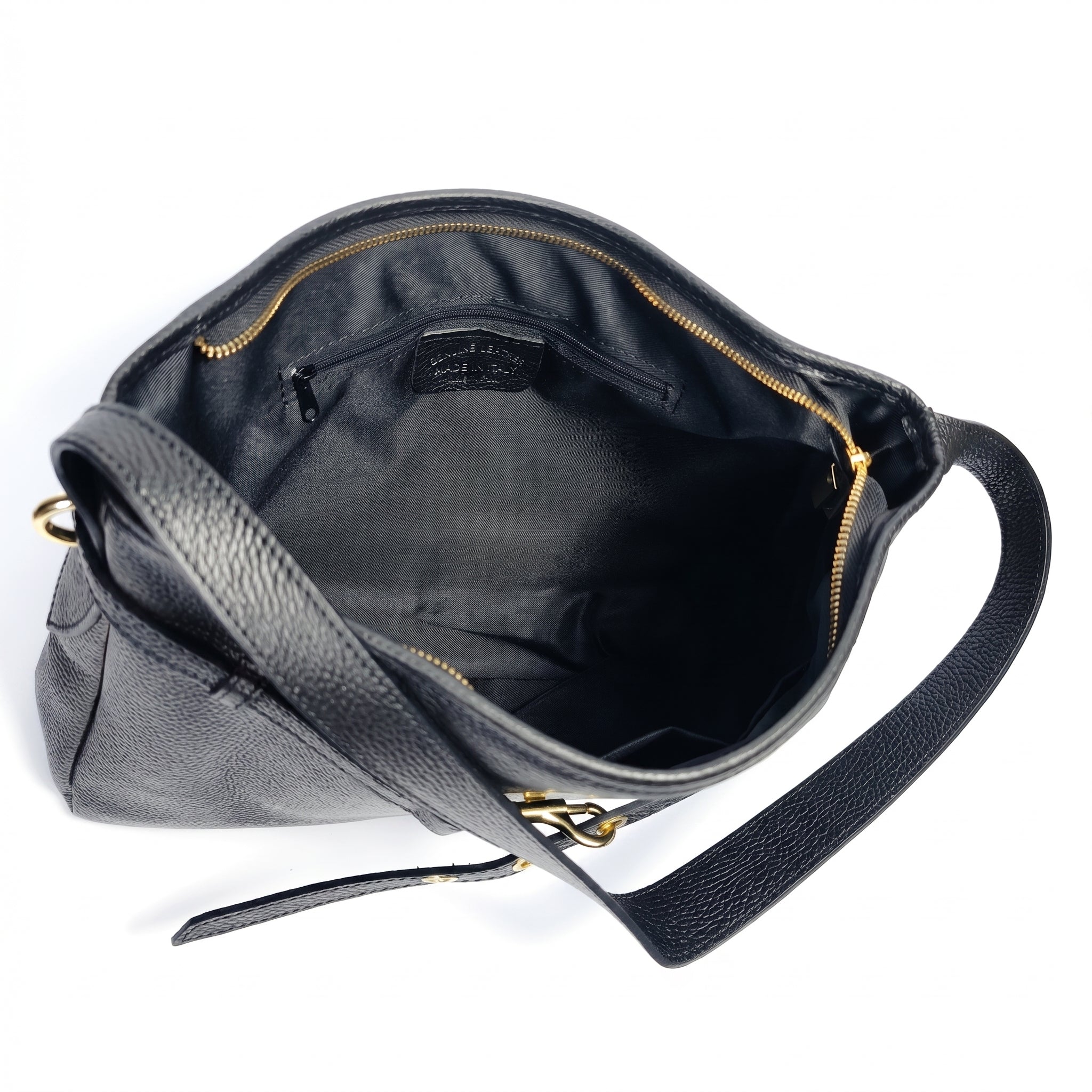 Allicia Borsa a Tracolla in Vera Pelle Made in Italy - Stile Donna Bags
