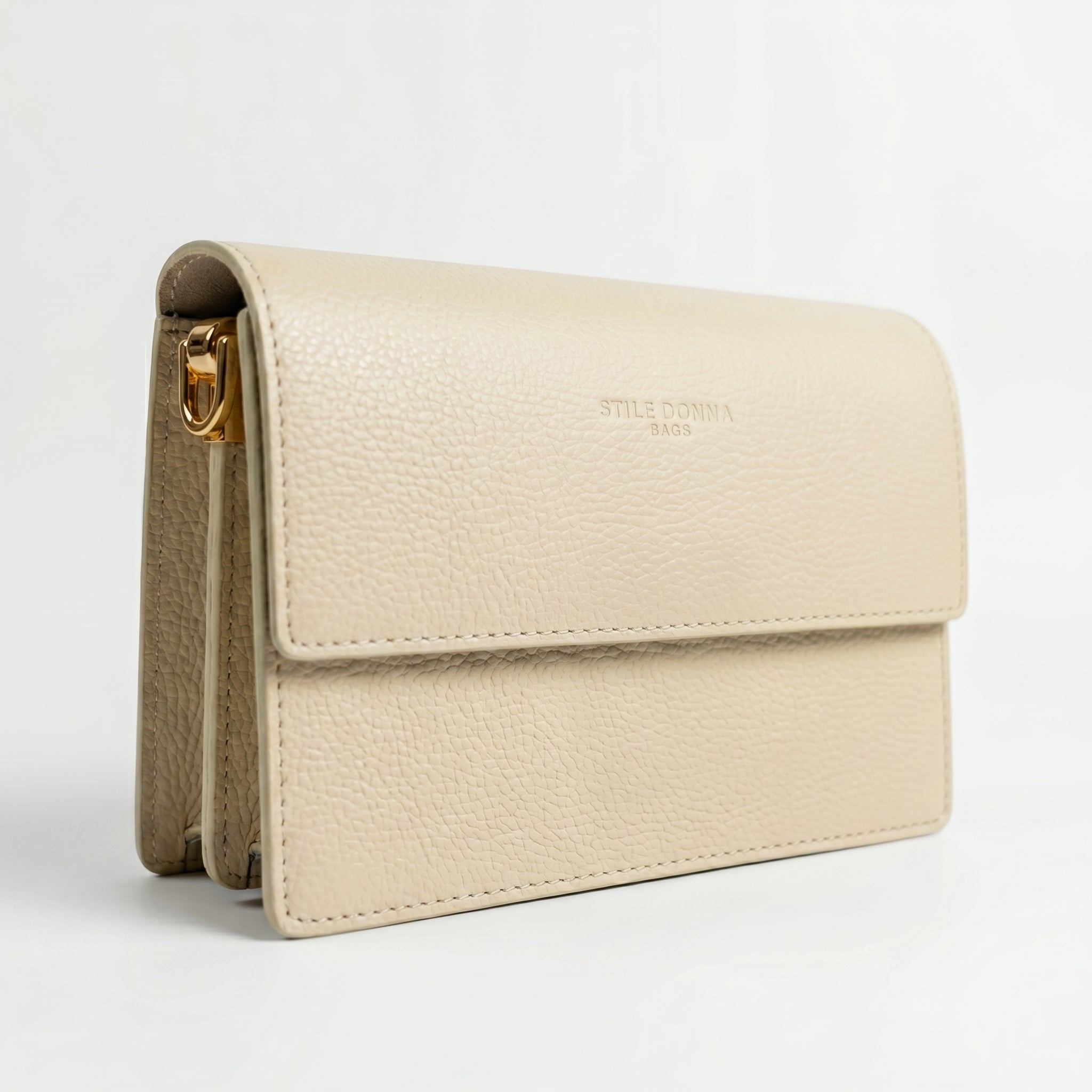 Luxe Borsa a Tracolla in Vera Pelle con Chiusura Magnetica - Stile Donna Bags