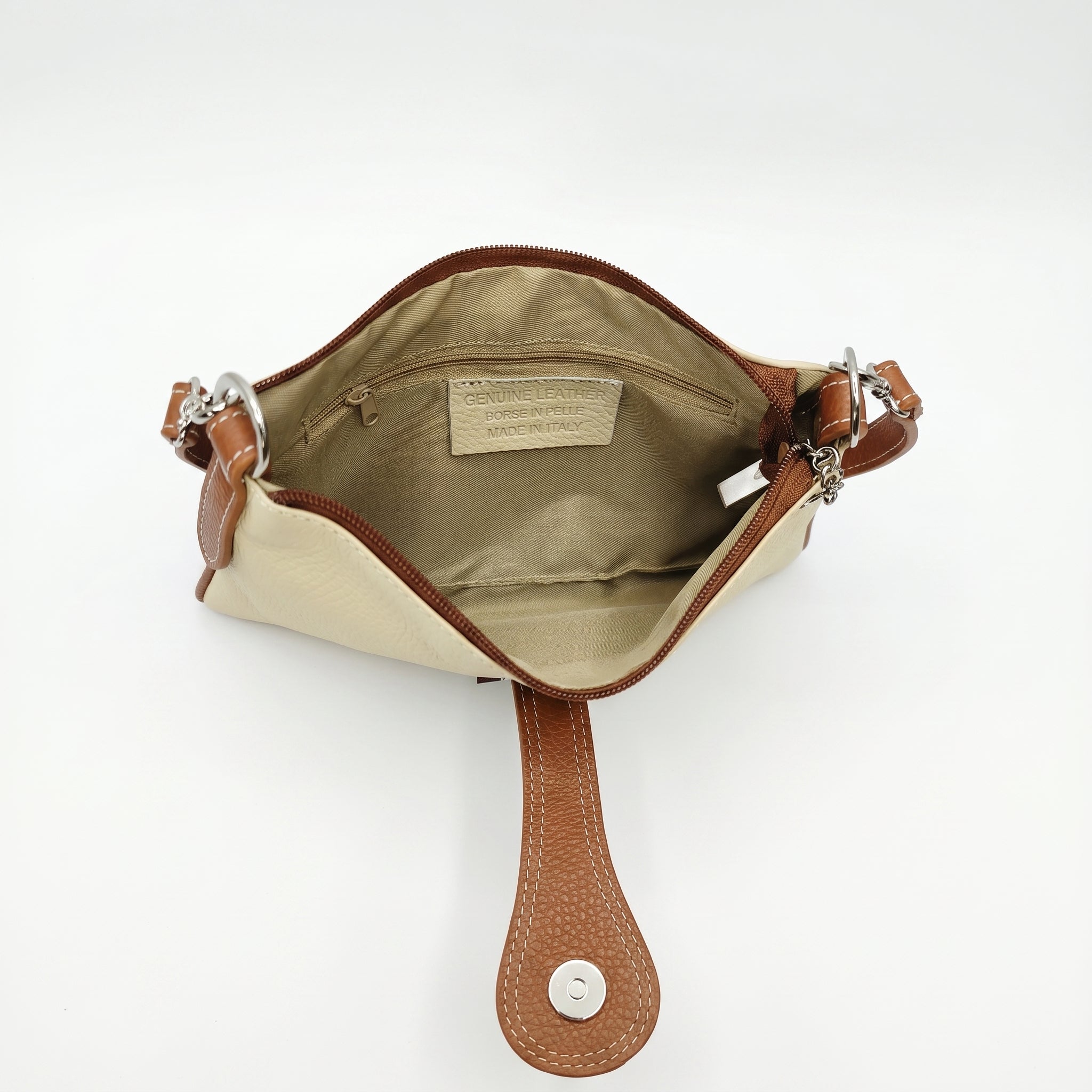 Borsa a Spalla Matilde in Vera Pelle - Stile Donna Bags