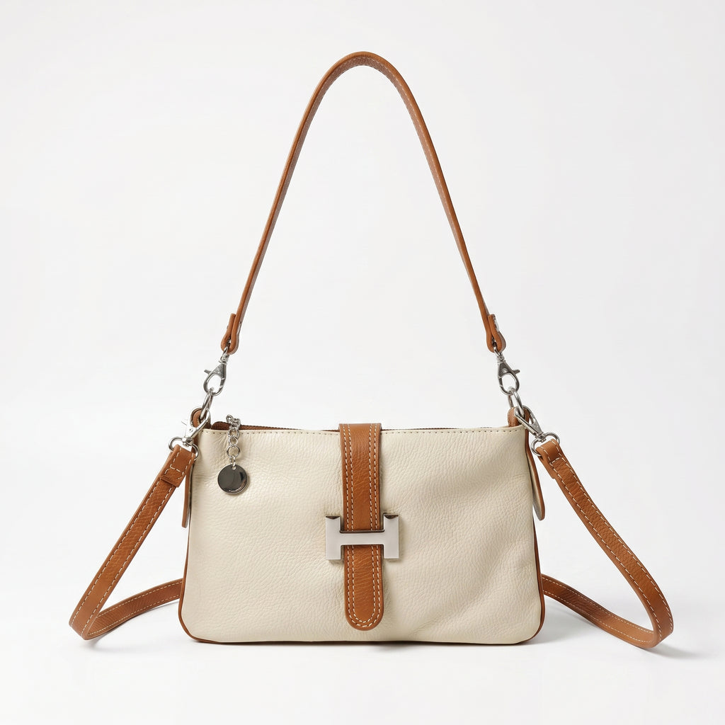 Borsa a Spalla Matilde in Vera Pelle - Stile Donna Bags