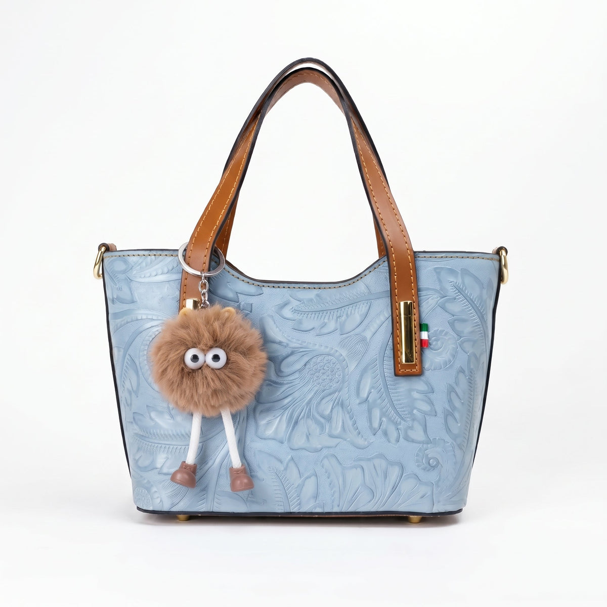 Ciondolo per borsa con pon pon - Stile Donna - Catania
