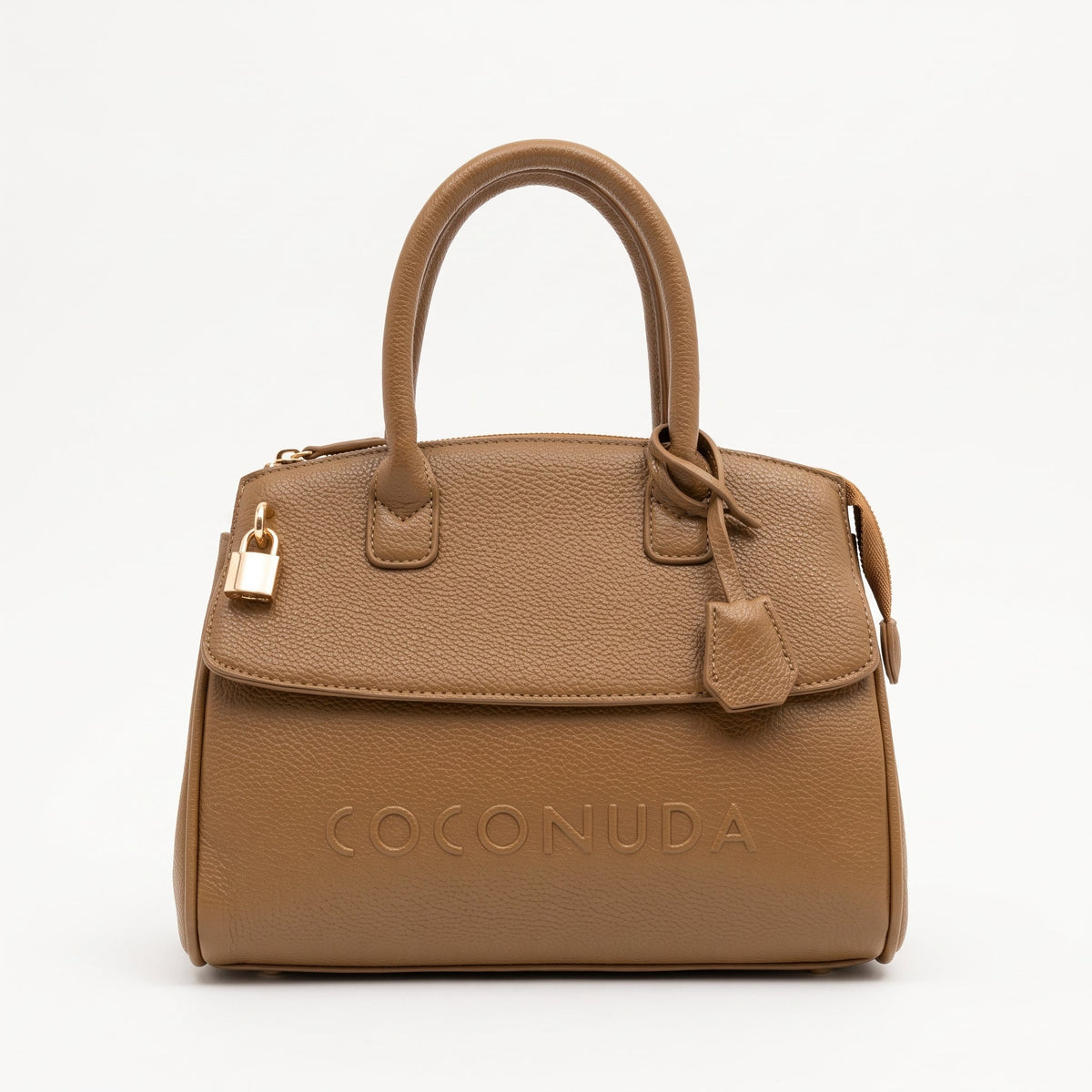 Coconuda Borsa a Mano in Ecopelle con Tracolla Regolabile - Stile Donna - Catania
