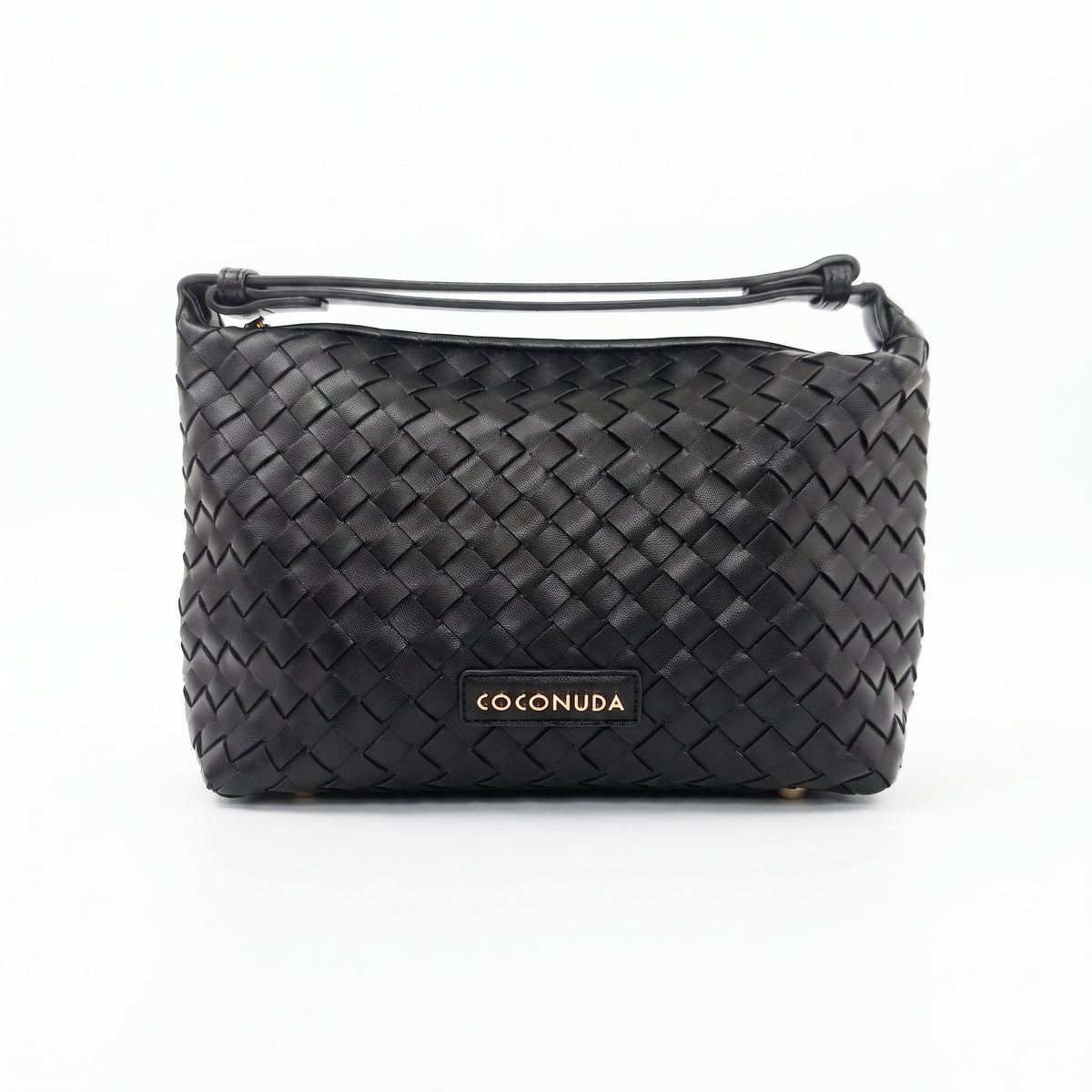 Coconuda Borsa Intrecciata in Ecopelle con Manico - Stile Donna - Catania