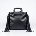 Coconuda Borsa Tote con Frange – Manico Strutturato e Tracolla Removibile - Stile Donna Bags