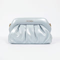 Coconuda Pochette Drappeggiata con Chiusura a Clip - Stile Donna Bags