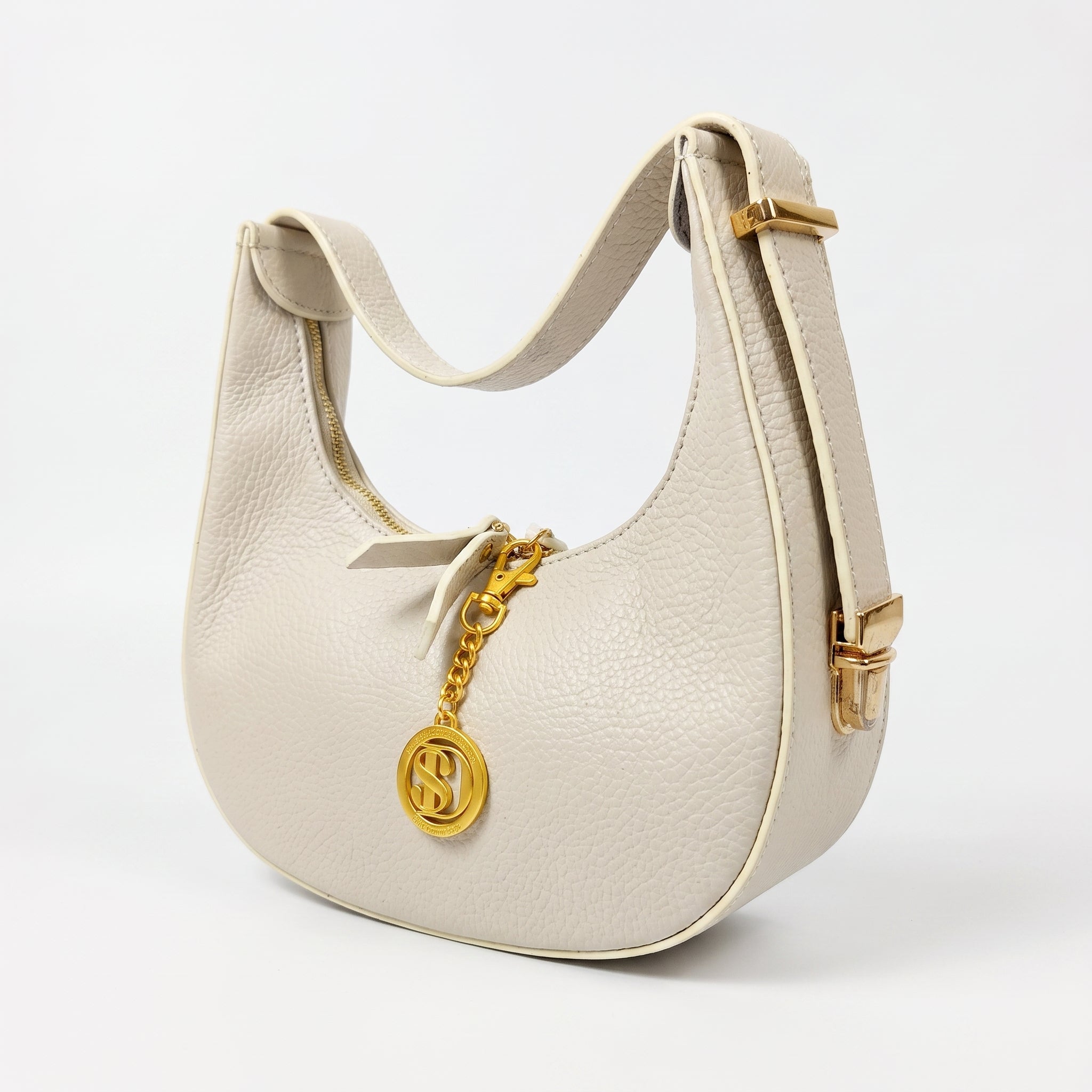 Elite Borsa Hobo in Vera Pelle Prodotta in Italia - Stile Donna Bags