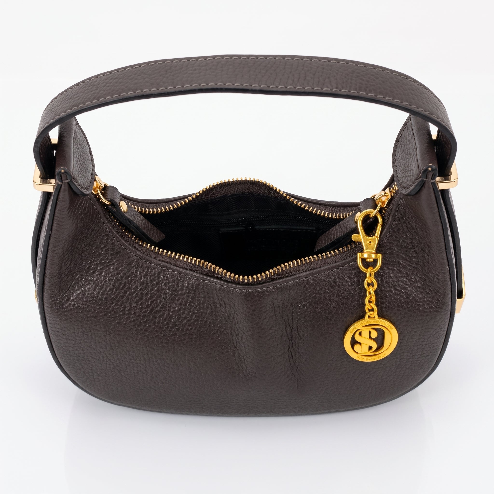 Elite Borsa Hobo in Vera Pelle Prodotta in Italia - Stile Donna Bags