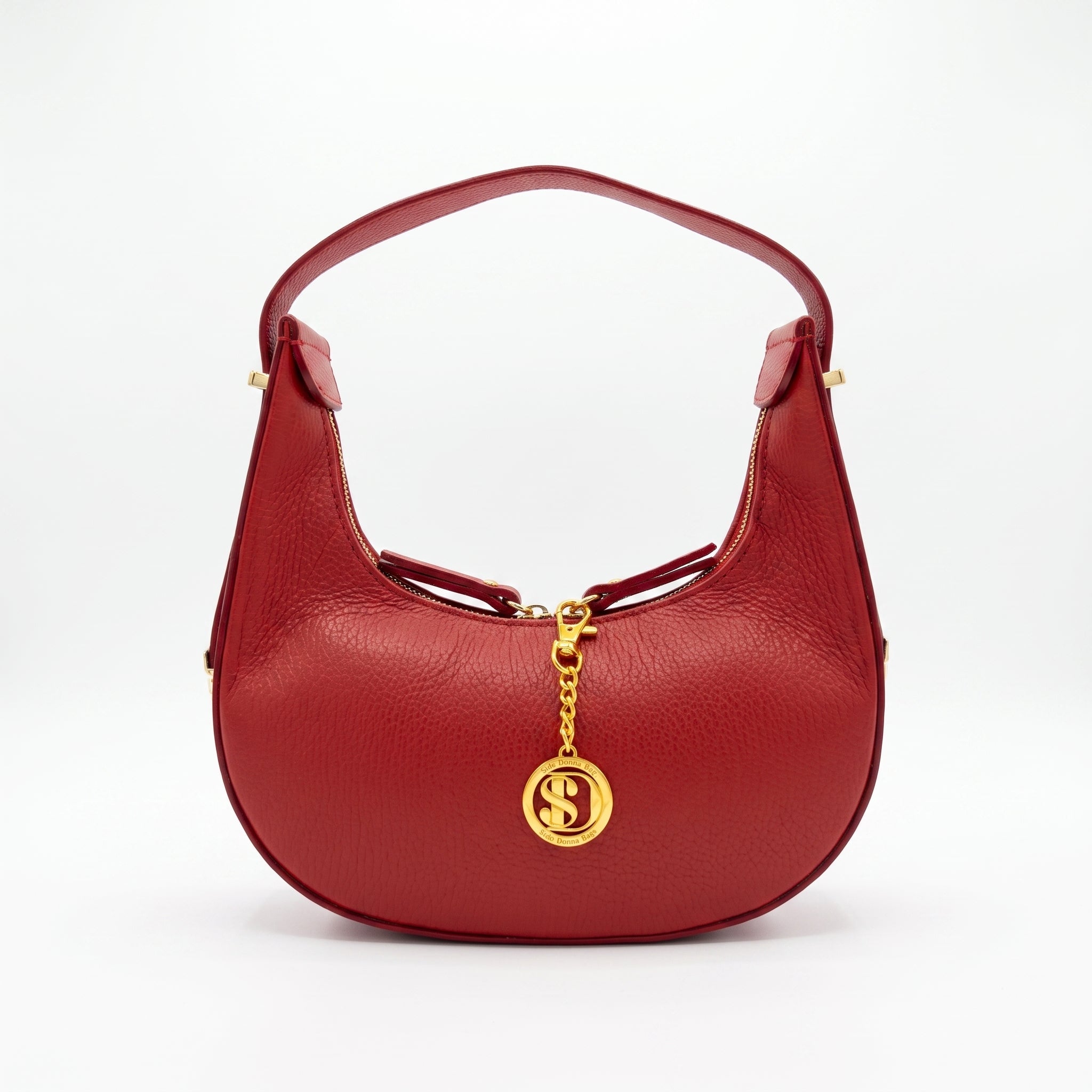 Elite Borsa Hobo in Vera Pelle Prodotta in Italia - Stile Donna Bags