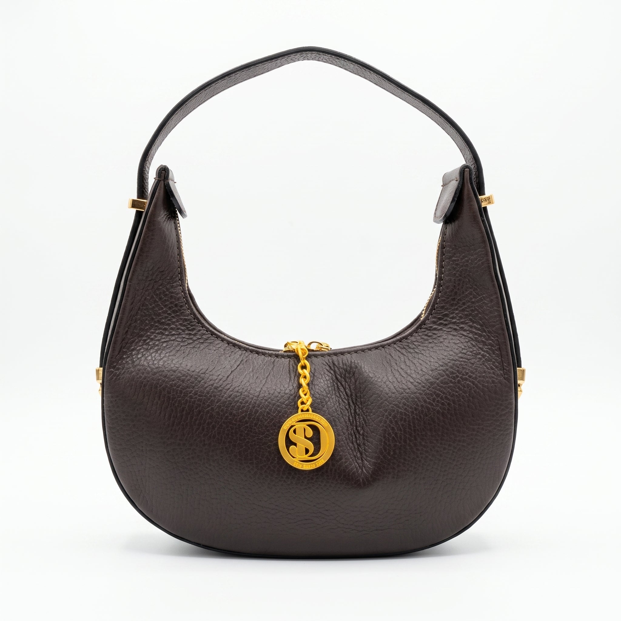 Elite Borsa Hobo in Vera Pelle Prodotta in Italia - Stile Donna Bags