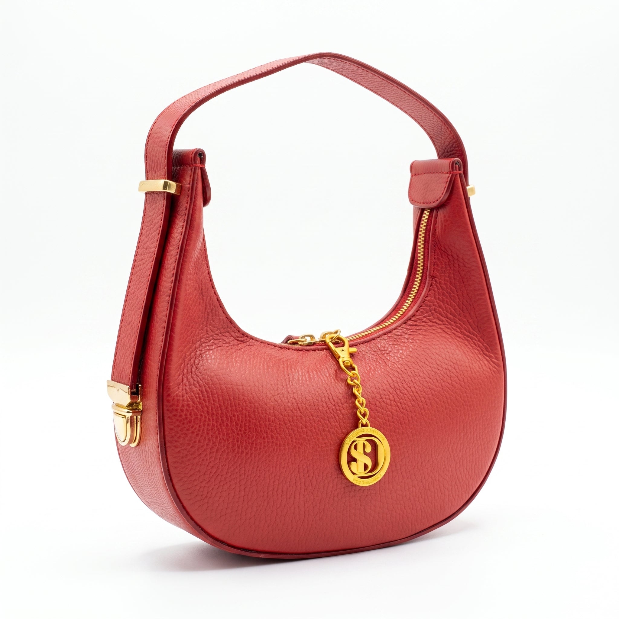 Elite Borsa Hobo in Vera Pelle Prodotta in Italia - Stile Donna Bags