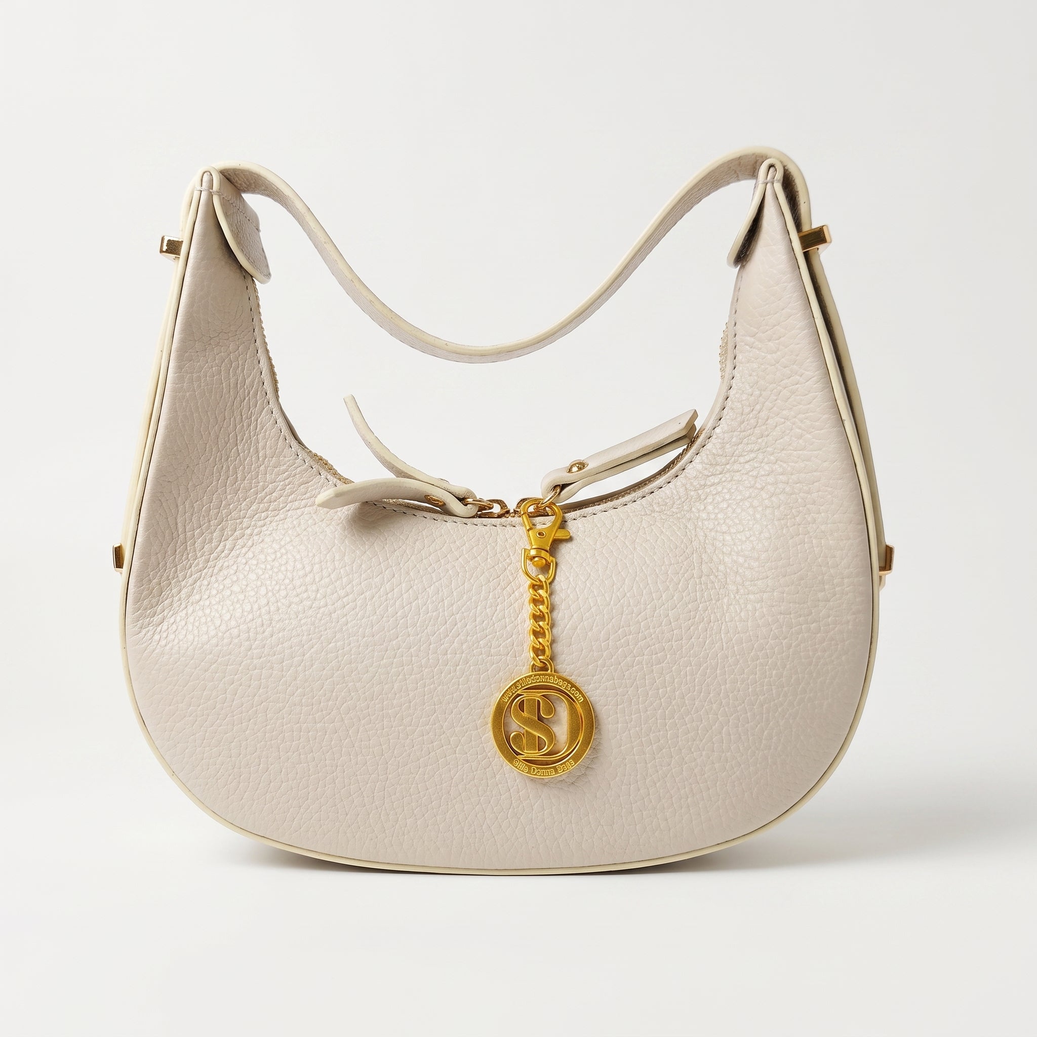 Elite Borsa Hobo in Vera Pelle Prodotta in Italia - Stile Donna Bags