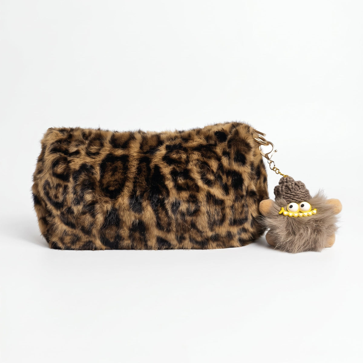 Gemma borsa pelosa maculata a spalla con tracolla regolabile - Stile Donna - Catania