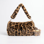 Gemma borsa pelosa maculata a spalla con tracolla regolabile - Stile Donna - Catania