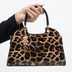 Gia Borsa a Mano Animalier con Ciondolo Orsetto - Stile Donna - Catania