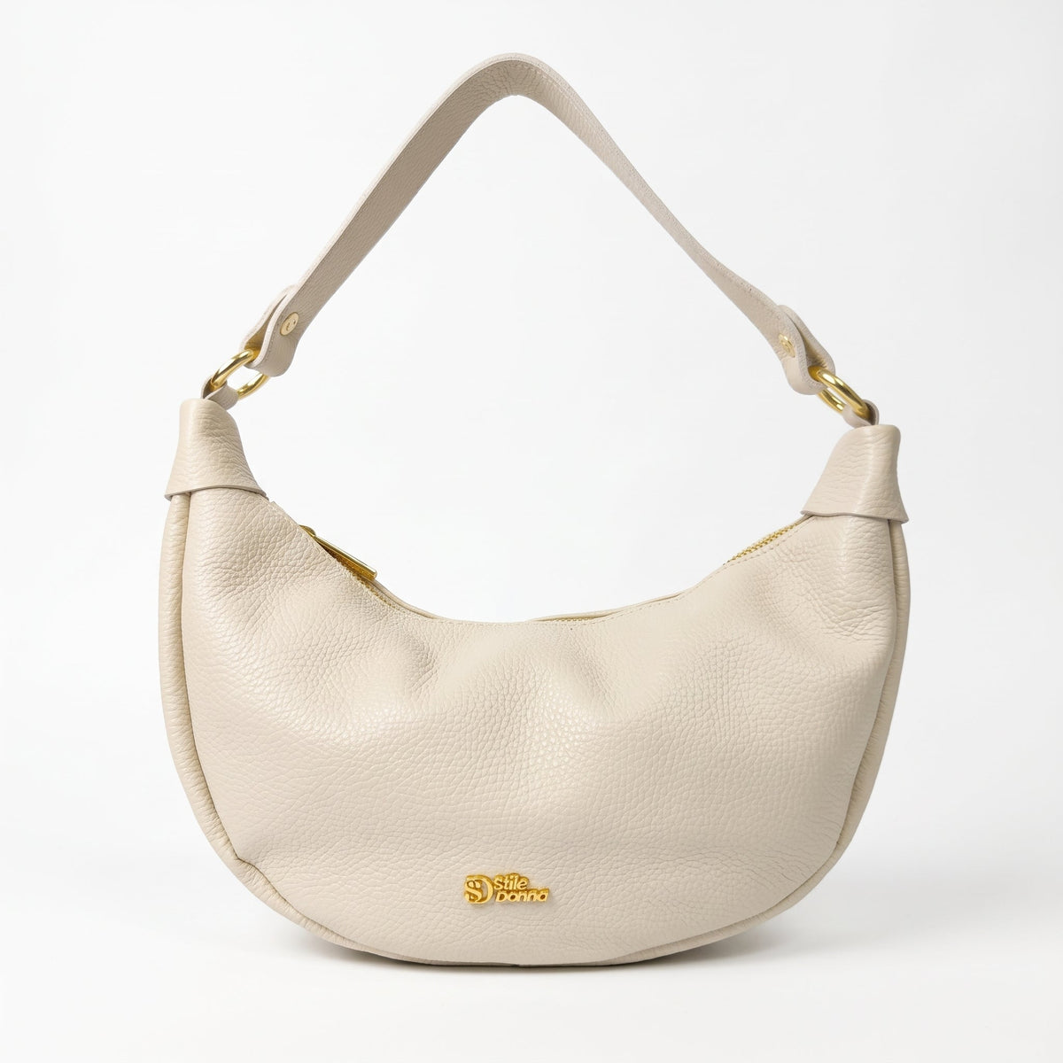 Giulia Borsa a Mezzaluna in Vera Pelle - Stile Donna - Catania