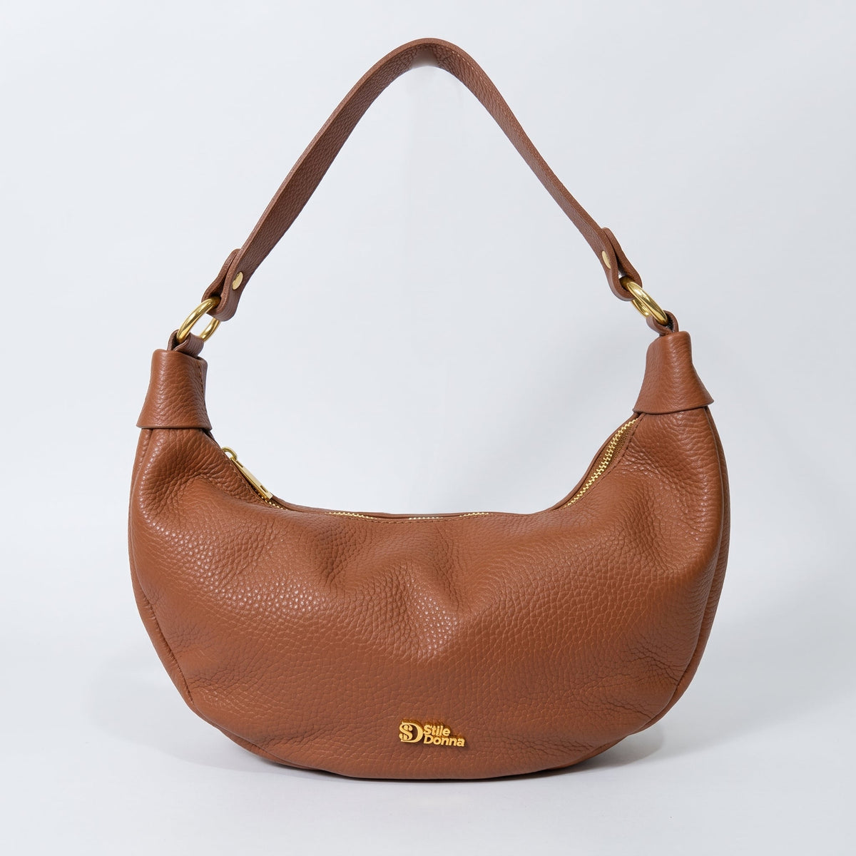 Giulia Borsa a Mezzaluna in Vera Pelle - Stile Donna - Catania