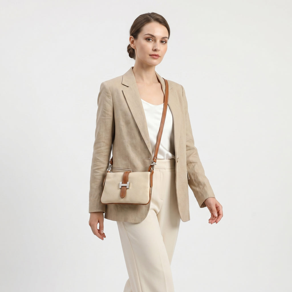 Borsa a Spalla Matilde in Vera Pelle - Stile Donna Bags