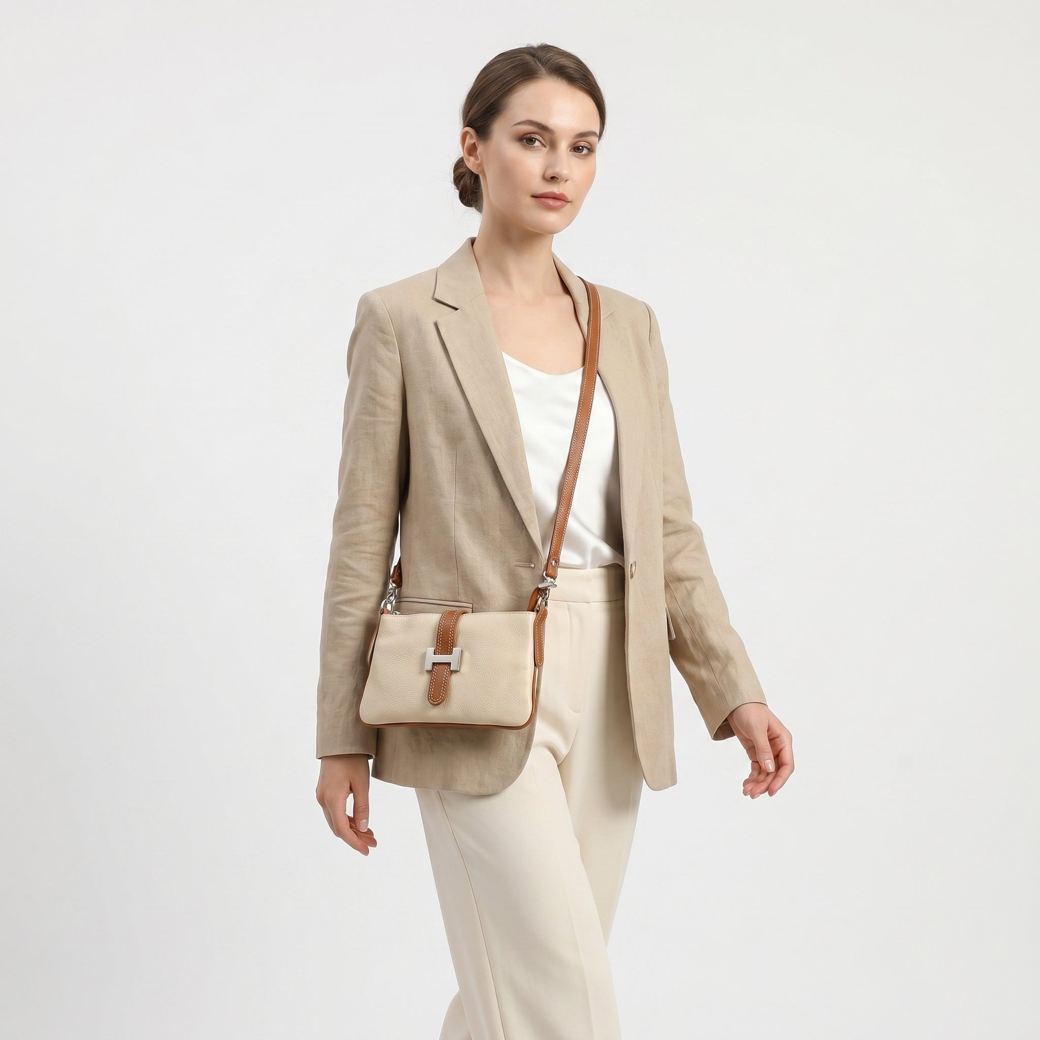 Borsa a Spalla Matilde in Vera Pelle - Stile Donna Bags