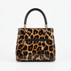 Milano Borsa a Mano Animalier con Foulard e Ciondolo Orsetto - Stile Donna - Catania