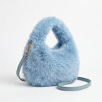 Mini Hobo in Pelliccia Sintetica - Stile Donna - Catania