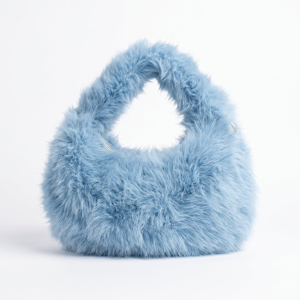 Mini Hobo in Pelliccia Sintetica - Stile Donna - Catania