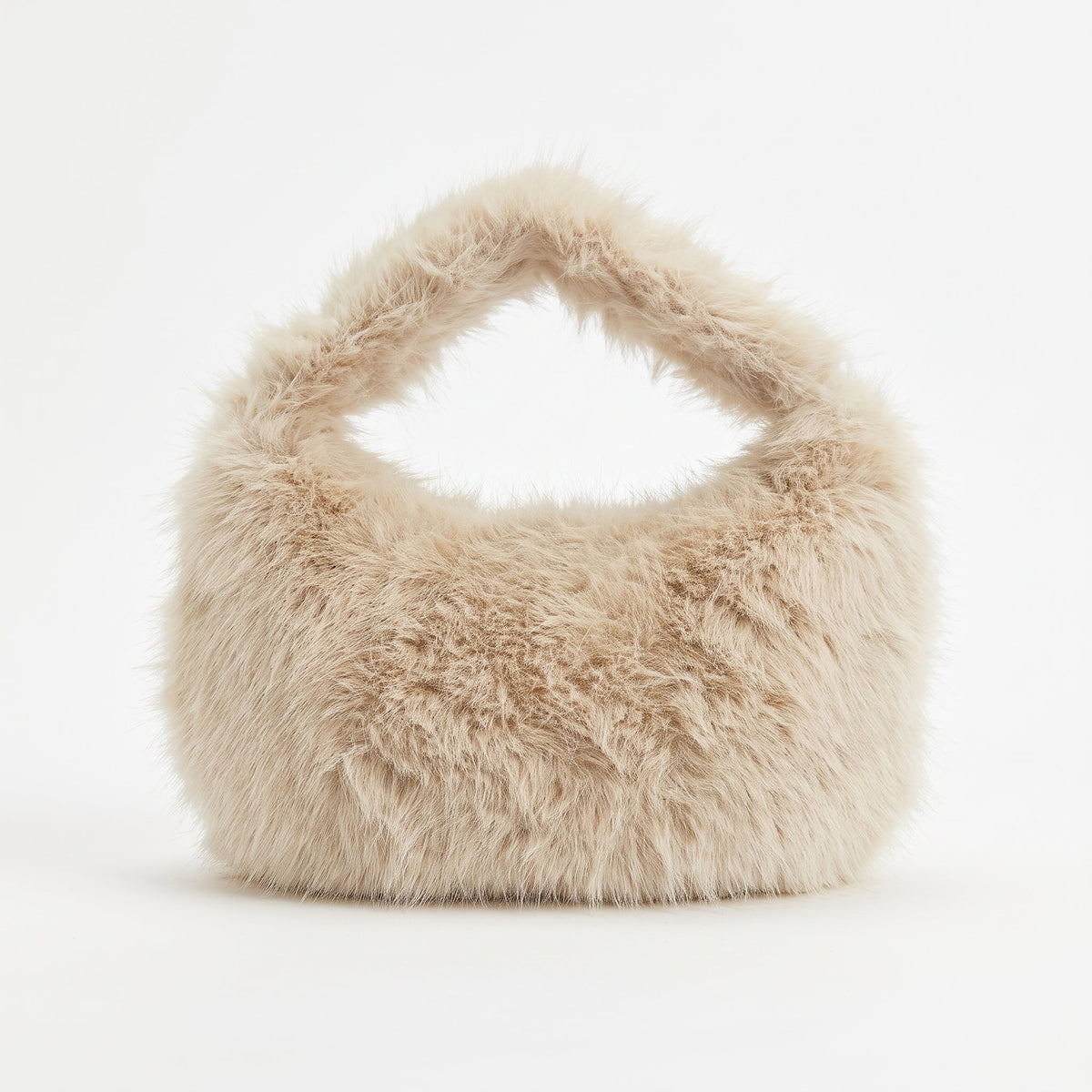 Mini Hobo in Pelliccia Sintetica - Stile Donna - Catania