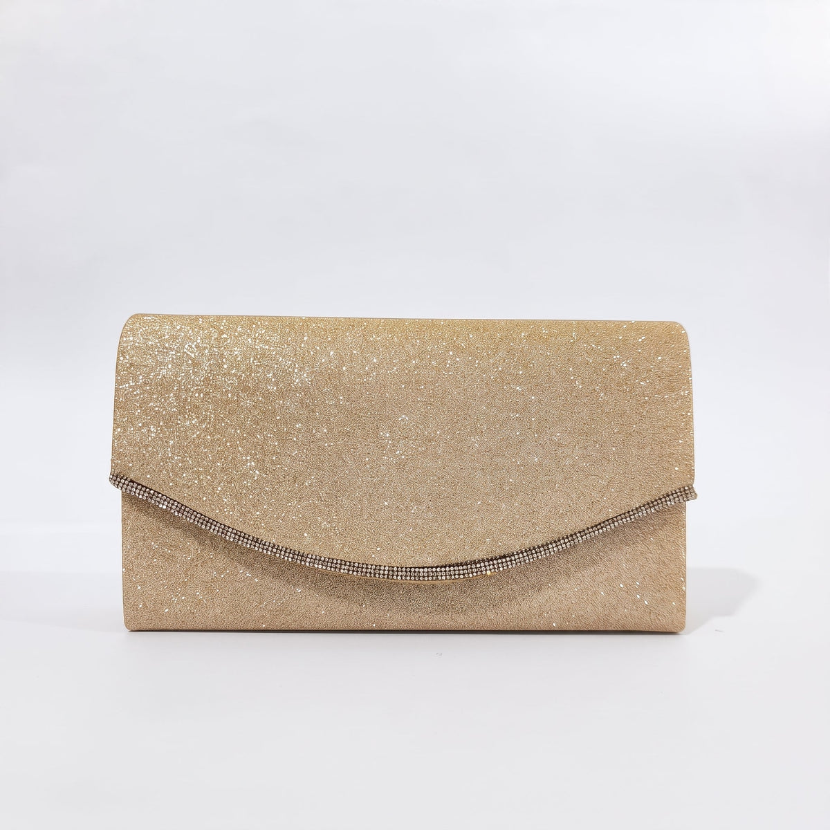Pochette Busta con Strass Oro - Stile Donna - Catania