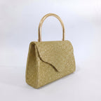 Pochette da Sera Glitter Oro - Stile Donna - Catania