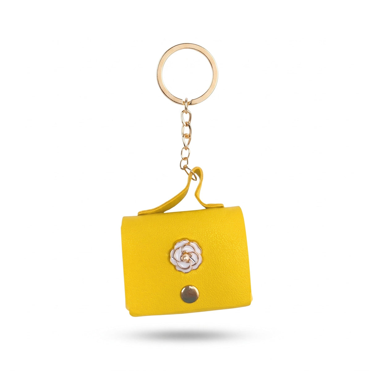 Portamonete floreale – Ciondolo per borsa - Stile Donna - Catania