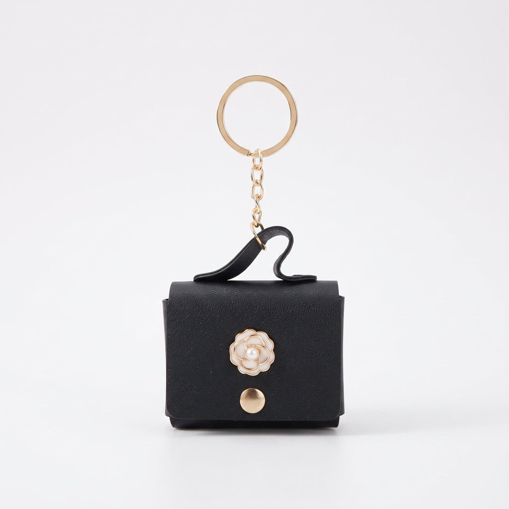 Portamonete floreale – Ciondolo per borsa - Stile Donna - Catania