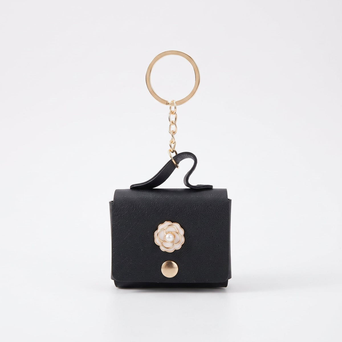 Portamonete floreale – Ciondolo per borsa - Stile Donna - Catania