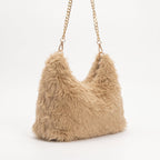 Saveria borsa pelosa con tracolla catena - Stile Donna - Catania