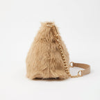Saveria borsa pelosa con tracolla catena - Stile Donna - Catania
