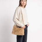 Saveria borsa pelosa con tracolla catena - Stile Donna - Catania