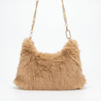 Saveria borsa pelosa con tracolla catena - Stile Donna - Catania