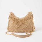 Saveria borsa pelosa con tracolla catena - Stile Donna - Catania