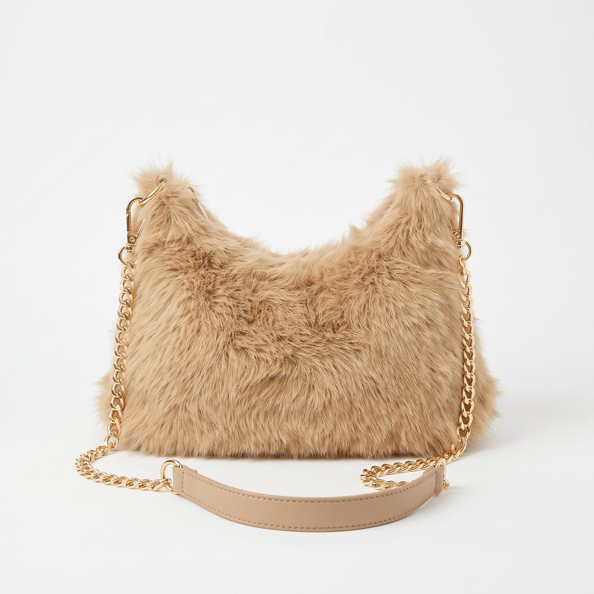 Saveria borsa pelosa con tracolla catena - Stile Donna - Catania