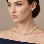 Set Collana Tennis Oro e Orecchini - Stile Donna - Catania
