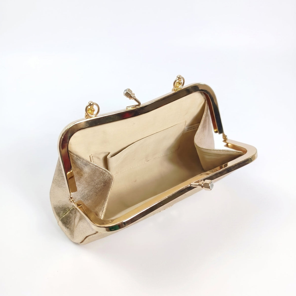 Soft Pouch Borsa con Strass Oro - Stile Donna - Catania